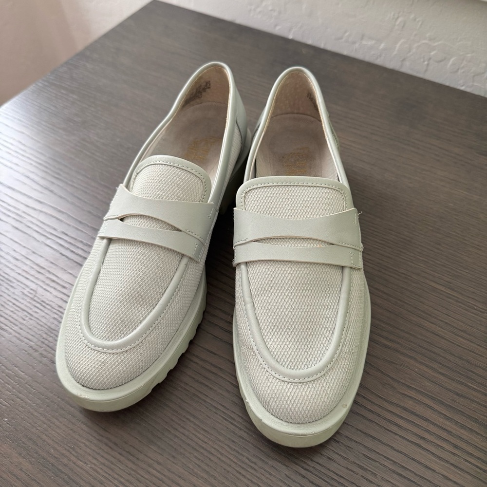 Franco sarto pale mint loafers